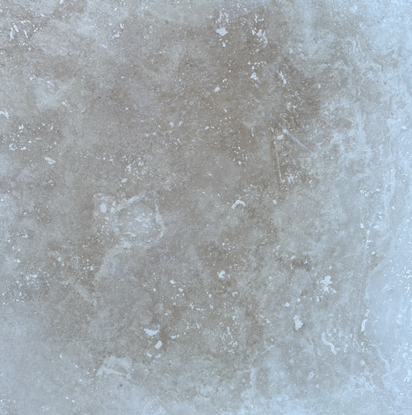 Full Tile Sample - Denizli Travertine Tile - 24" x 24" x 1/2" Filled & Honed