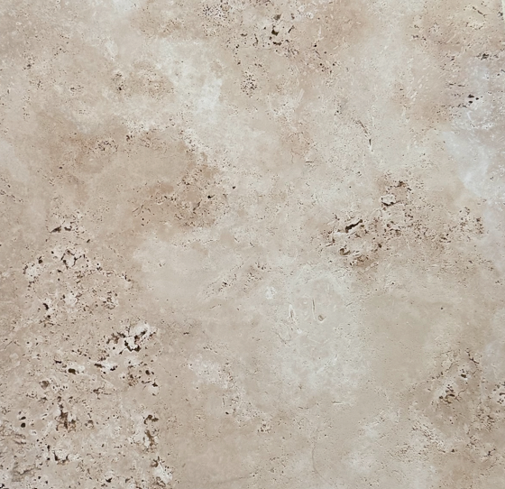 Full Tile Sample - Denizli Travertine Tile - 24" x 24" x 1/2" Tumbled