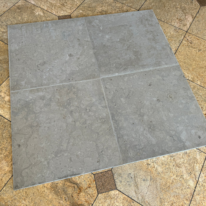Nova Blue (Azul Lagos) Limestone Tile Honed 2
