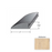 Castillian Cottage Wood Alabaster Hardwood Moulding / Trim Aluminum Oxide 1