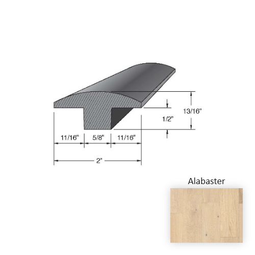 Castillian Cottage Wood Alabaster Hardwood Moulding / Trim Aluminum Oxide 1