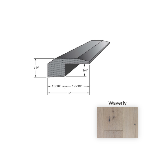Castillian Estate Wood Waverly Hardwood Moulding / Trim Aluminum Oxide 1