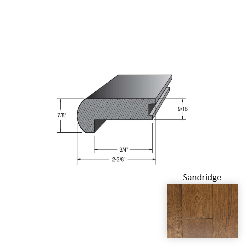 Castillian Estate Wood Sandridge Hardwood Moulding / Trim Aluminum Oxide 1