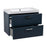 Fiona Wood Blue Matte Bathroom Vanity Blue Matte 2