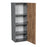 Wallkitchens Wood Natural Teak  Wall Cabinet Natural Teak 2