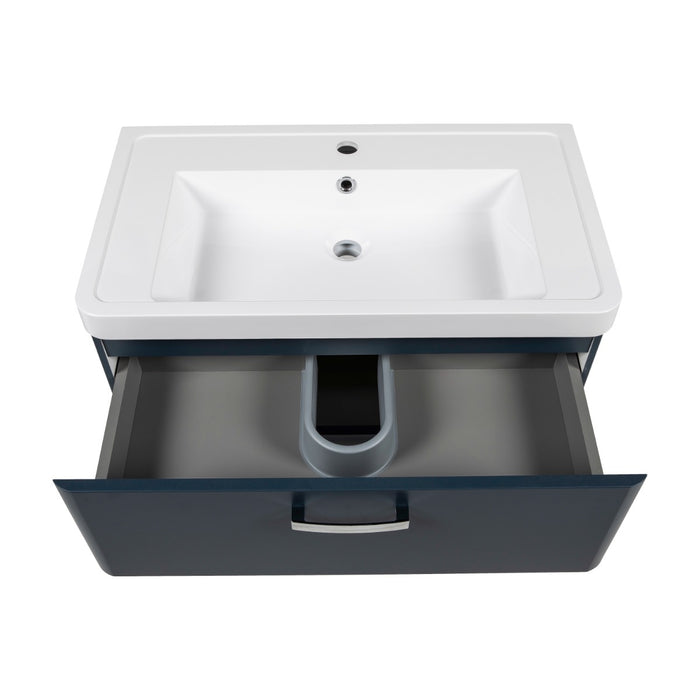 Fiona Wood Blue Matte Bathroom Vanity Blue Matte 5