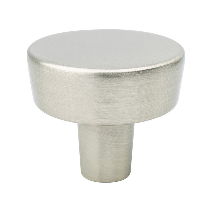 Brookridge Zinc Brushed Nickel Cabinet Knob  1