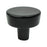 Brookridge Zinc Matte Black Cabinet Knob  1