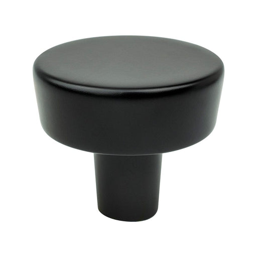 Brookridge Zinc Matte Black Cabinet Knob  1