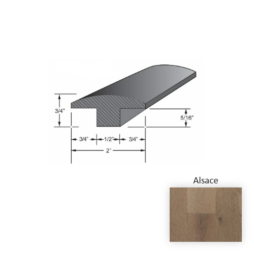 Belleme Wood Alsace Hardwood Moulding / Trim Aluminum Oxide 1