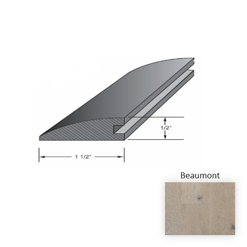 Belleme Wood Beaumont Hardwood Moulding / Trim Aluminum Oxide 1
