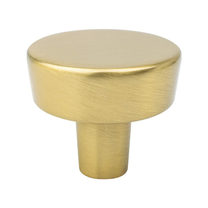 Brookridge Zinc Modern Brushed Gold Cabinet Knob  1