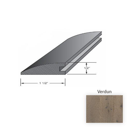 Belleme Wood Verdun Hardwood Moulding / Trim Aluminum Oxide 1