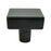 Brookridge Zinc Matte Black Cabinet Knob  2