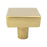 Brookridge Zinc Modern Brushed Gold Cabinet Knob  2