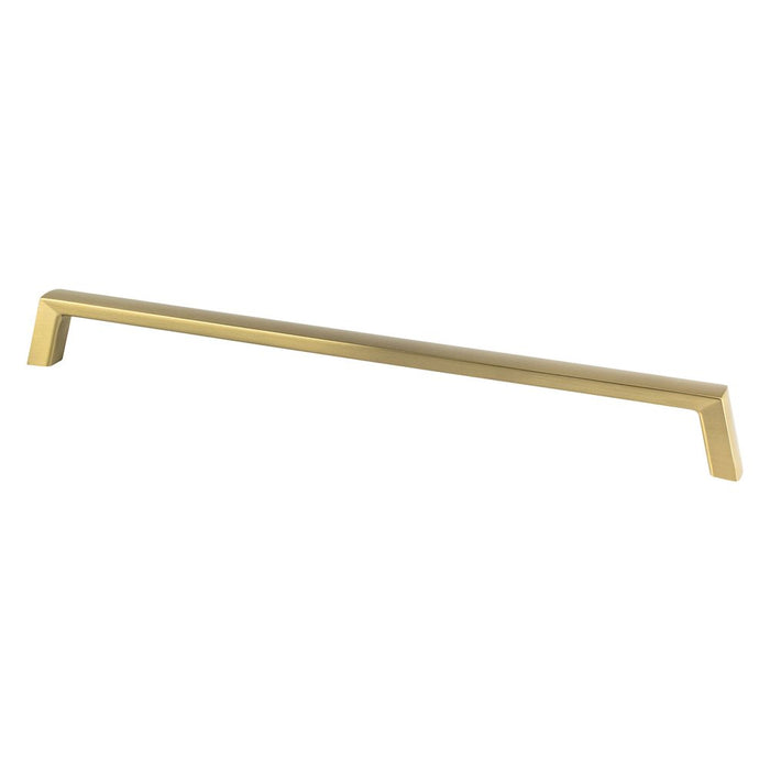 Brookridge Zinc Modern Brushed Gold Appliance Pull  2