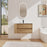 Plywood Imitative Oak Bathroom Vanity Imitative Oak 1