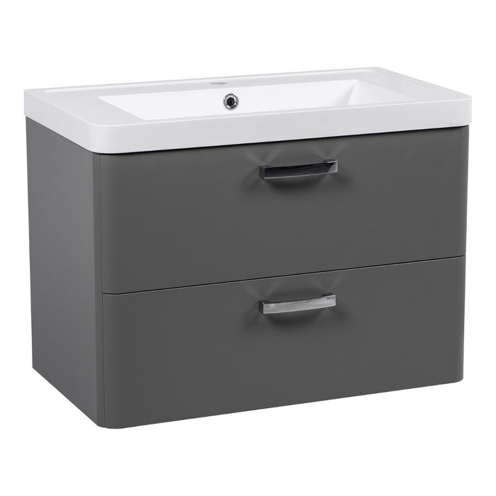 Fiona Wood Gray Matte Bathroom Vanity Gray Matte 1