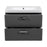 Fiona Wood Gray Matte Bathroom Vanity Gray Matte 4