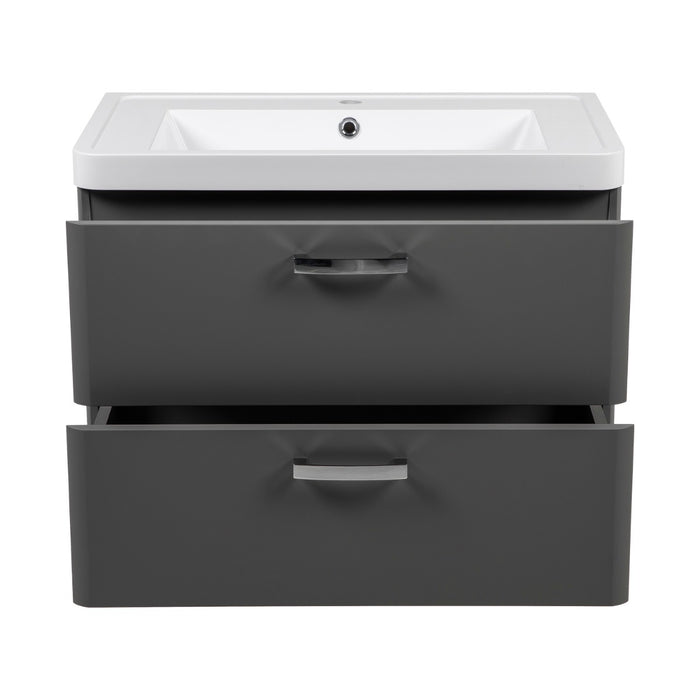 Fiona Wood Gray Matte Bathroom Vanity Gray Matte 4