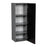Wallkitchens Wood Black Matte Wall Cabinet Black Matte 2