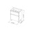 Comfort Wood White Glossy Bathroom Vanity White Glossy 7