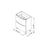 Delux Wood White Glossy Bathroom Vanity White Glossy 6