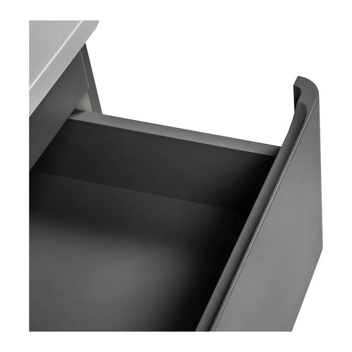 Comfort Wood Gray Matte Bathroom Vanity Gray Matte 4