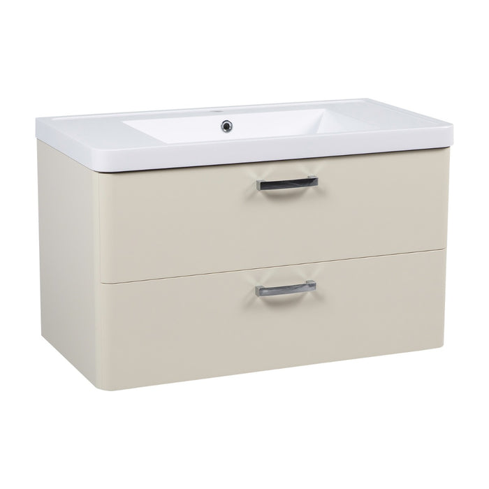 Fiona Wood Beige Matte Bathroom Vanity Beige Matte 1