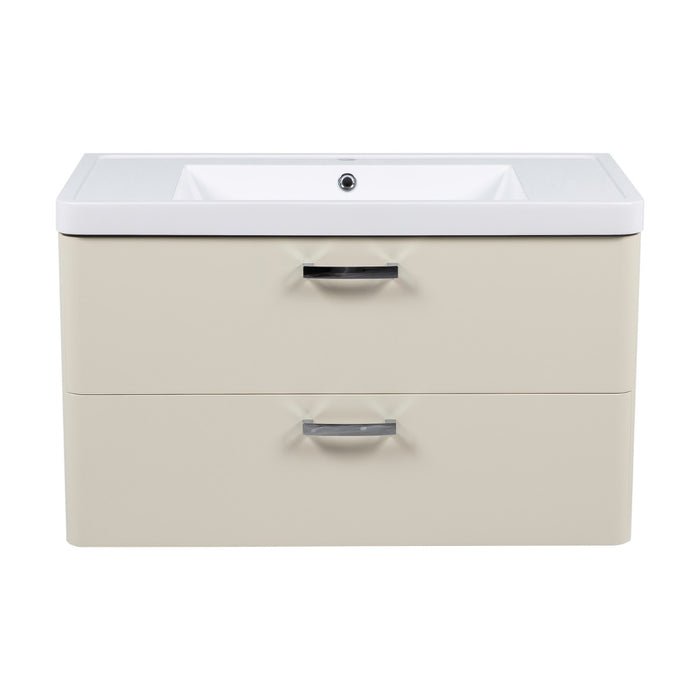 Fiona Wood Beige Matte Bathroom Vanity Beige Matte 5