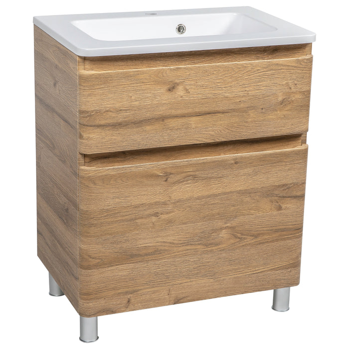 Comfort Wood Teak Natural  Bathroom Vanity Teak Natural 1