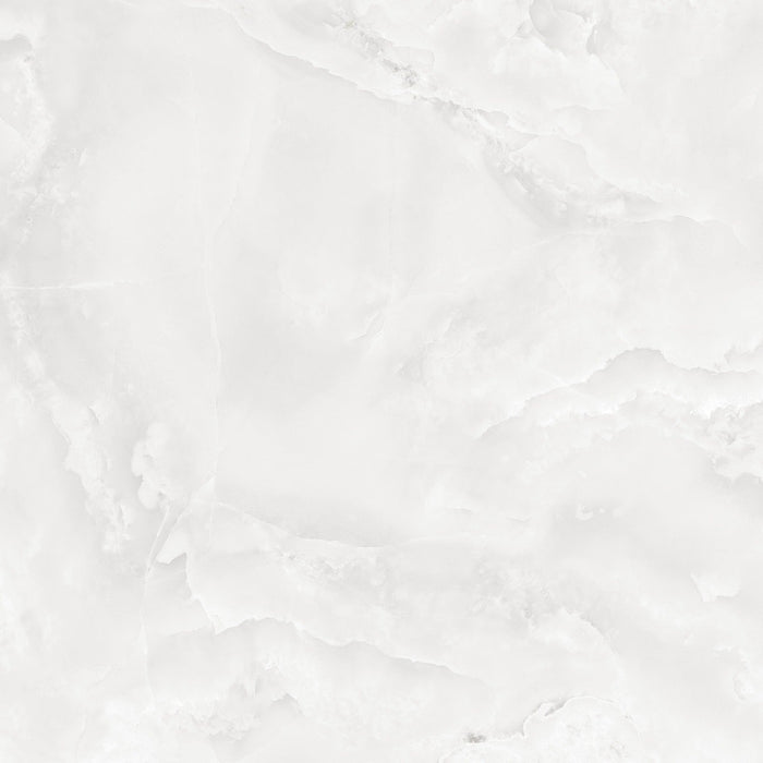 White Onyx Porcelain White Tile High Gloss 1
