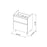 Elit Wood Graphite Glossy Bathroom Vanity Graphite Glossy 7