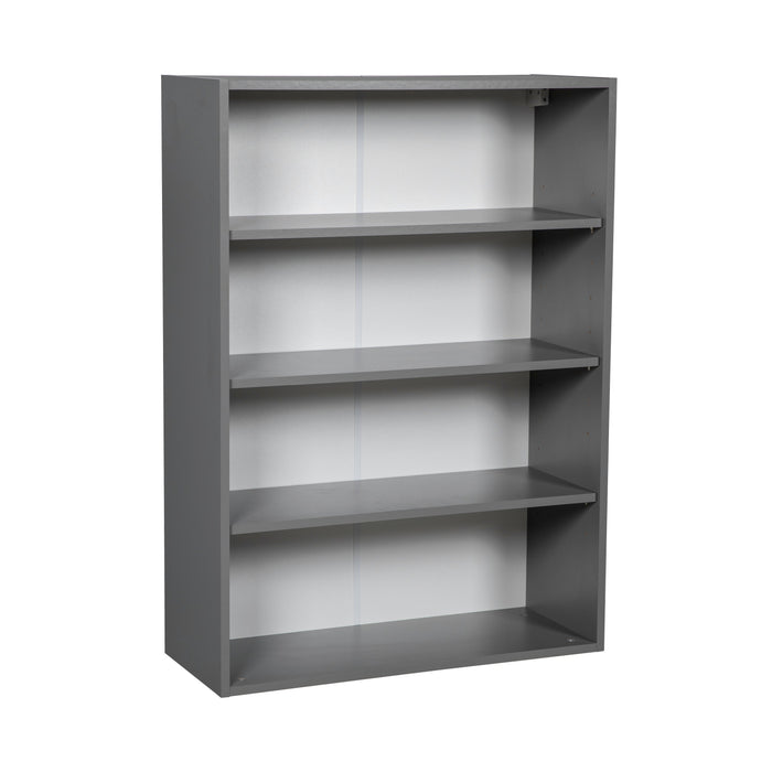 Wallkitchens Wood Grey  Wall Cabinet Grey 1