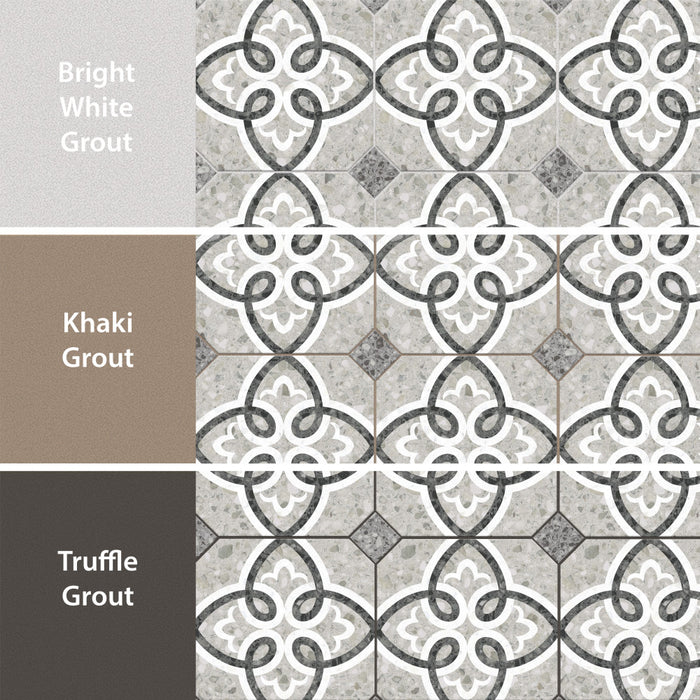 Riviera Porcelain Octagon Garde Gris Tile Matte 5