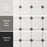 Vaudeville Porcelain Octagon Nacar with Taco Antracita Tile Matte 4