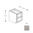 Framed Shaker Premium Wood Grey Shaker Base Cabinet Natural clear coat 1