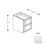 Framed Shaker Premium Wood Micro White Shaker Base Cabinet Natural clear coat 1