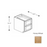 Framed Shaker Deluxe Wood Honey Wheat Base Cabinet Natural clear coat 1