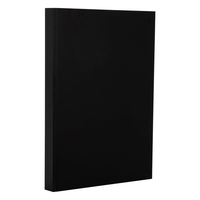 Wallkitchens Wood Black Matte Cabinet End Panel Black Matte 1