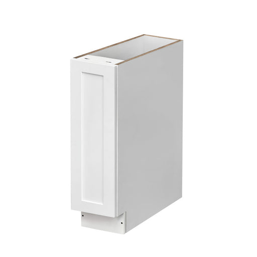 Mallorca White Wood Pull Out Base Cabinet 1