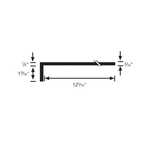 Solid 60 Aged Fern Heavy Duty Rubber (SQ) with Galley Red Abrasive Strip Stair Tread with Dupont Kevlar - Smooth