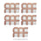 Picket Porcelain Arenta Clay with White Square Tile Matte 4