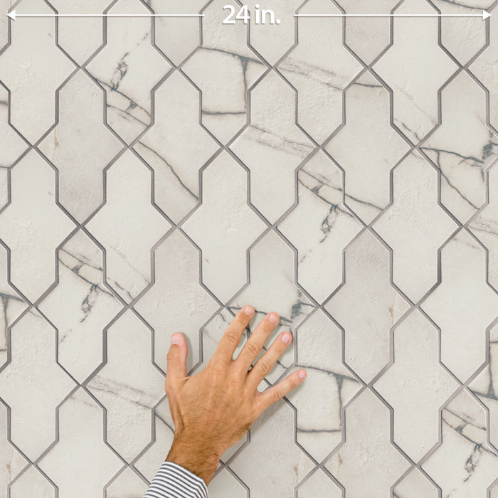 Istanbul Porcelain Shield Day Tile Mixed 7
