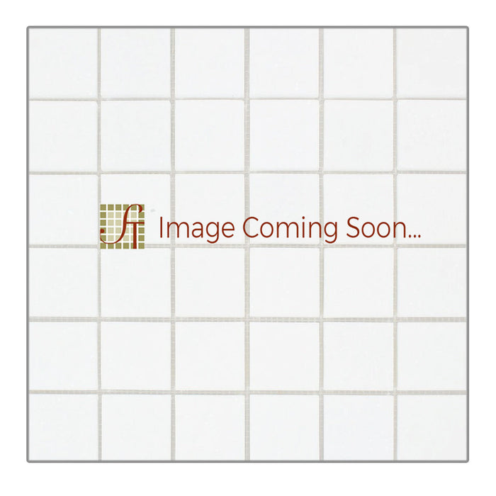 Porceluxe Wicky Nero Matte Porcelain Mosaic - 2" x 2"
