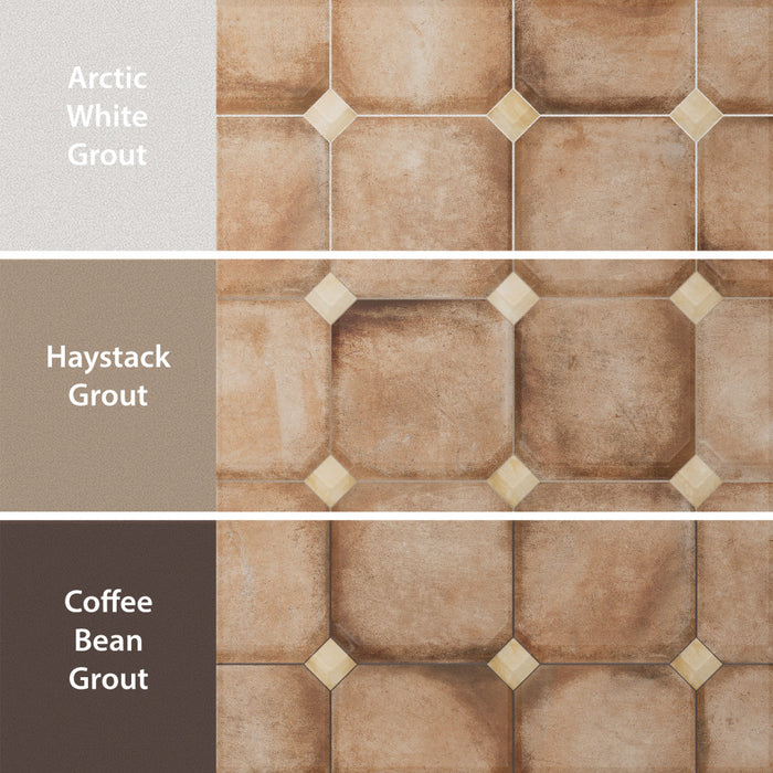 Laverton Porcelain Octagon Natural with Taco Beige Tile Matte 5