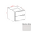 Slim Shaker Style Wood Dove White Drawer Base Cabinet Dove White 1