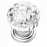 Kristal Zinc Alloy Cabinet Knob Combination Finish 2