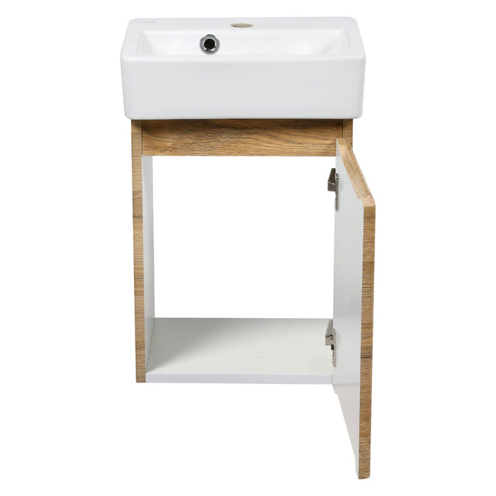 Comfort Wood Teak Natural  Bathroom Vanity Teak Natural 4