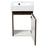 Comfort Wood Rosewood  Bathroom Vanity Rosewood 4